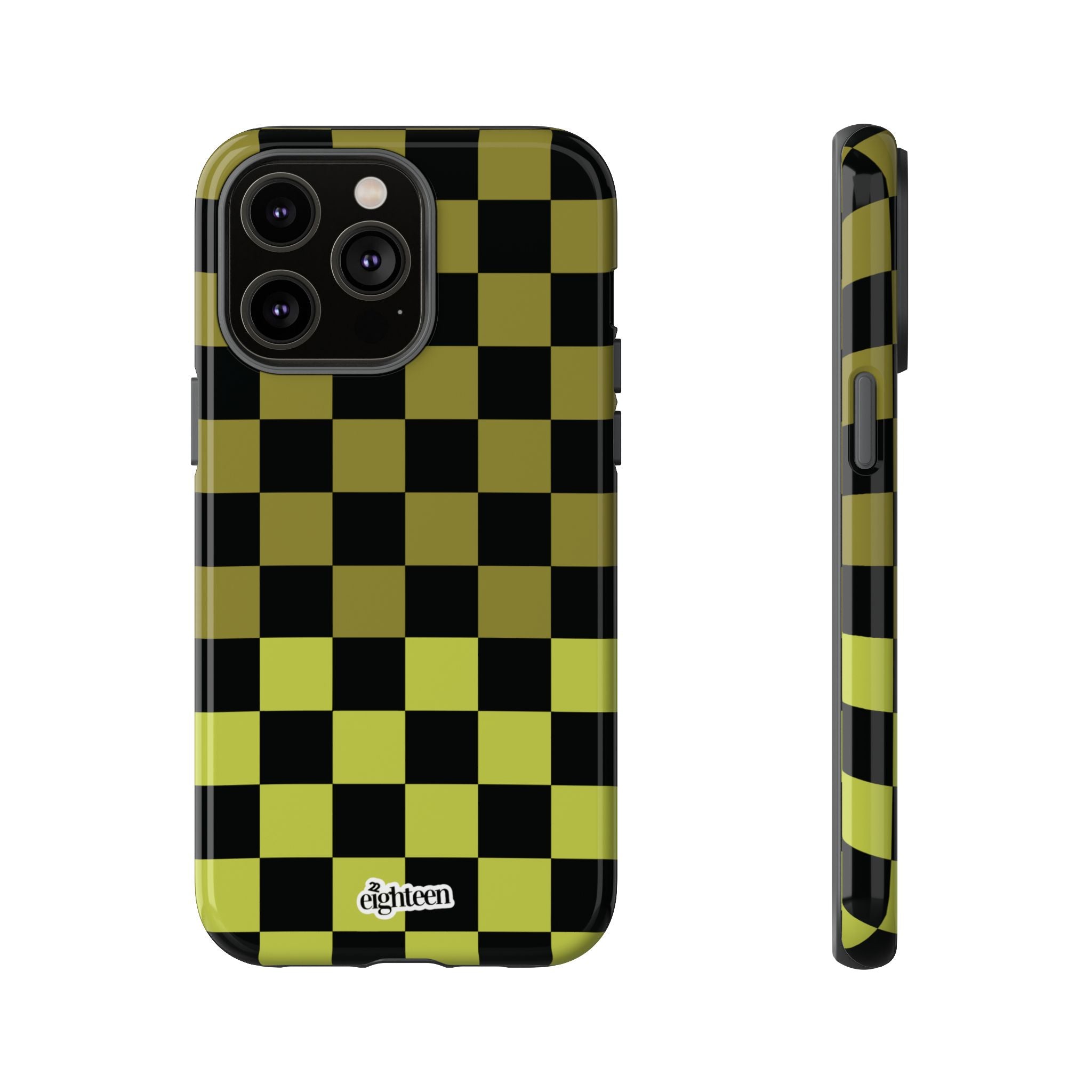Split the Check Tough Phone Case