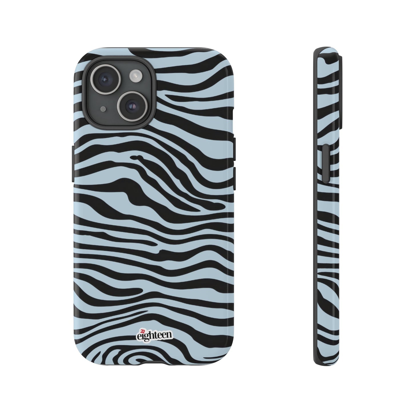 Blue Saharan Stripe Tough Phone Case
