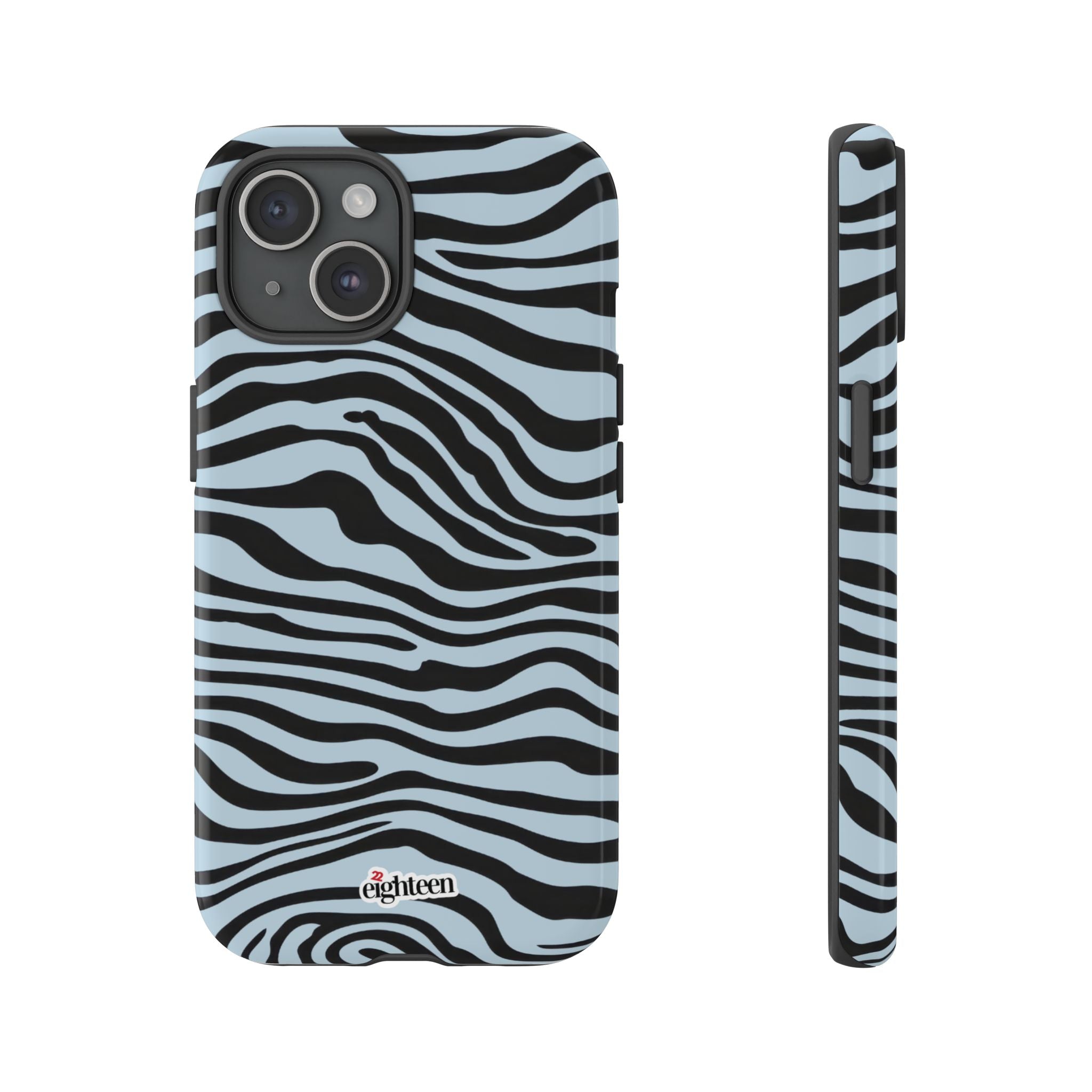 Blue Saharan Stripe Tough Phone Case