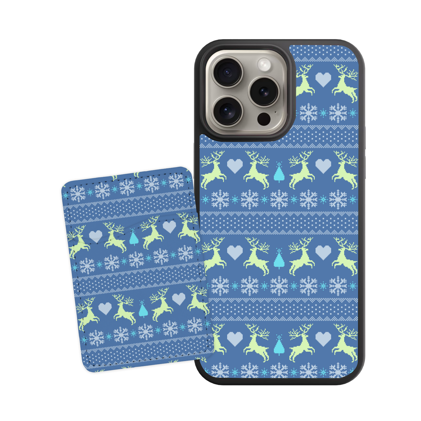 Christmas Sweater Case + Card Holder Bundle