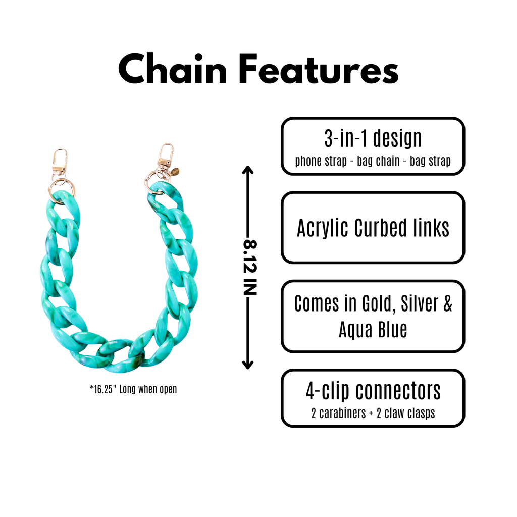 Chunky Cuban Link Phone Strap