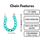 Chunky Cuban Link Phone Strap