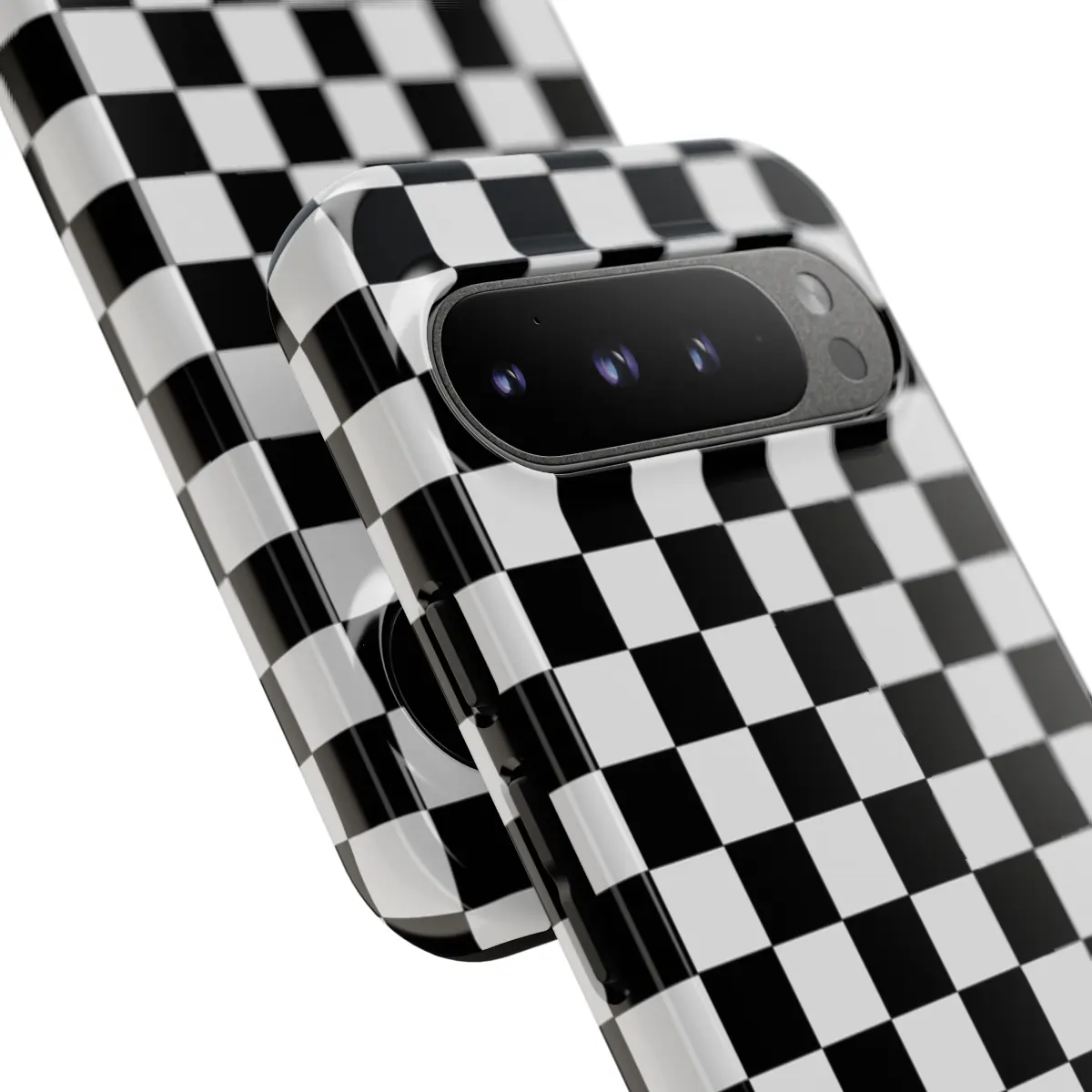 Black and White Checkered Google Pixel 9 Pro XL