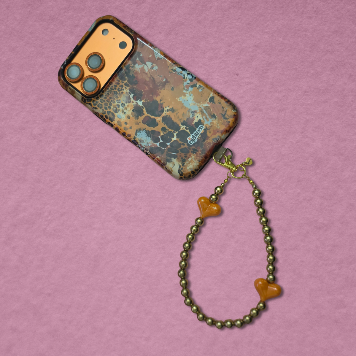 Golden Heart Bae Diva Charm