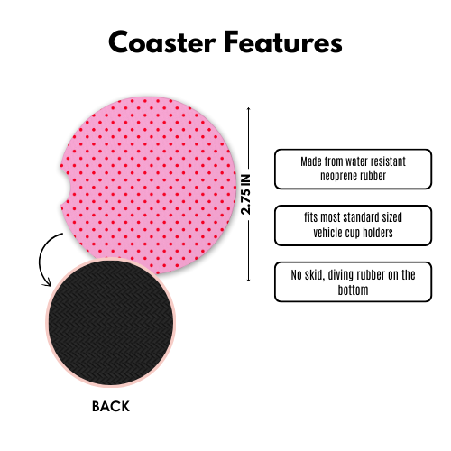Love Dotty Cute Coasters