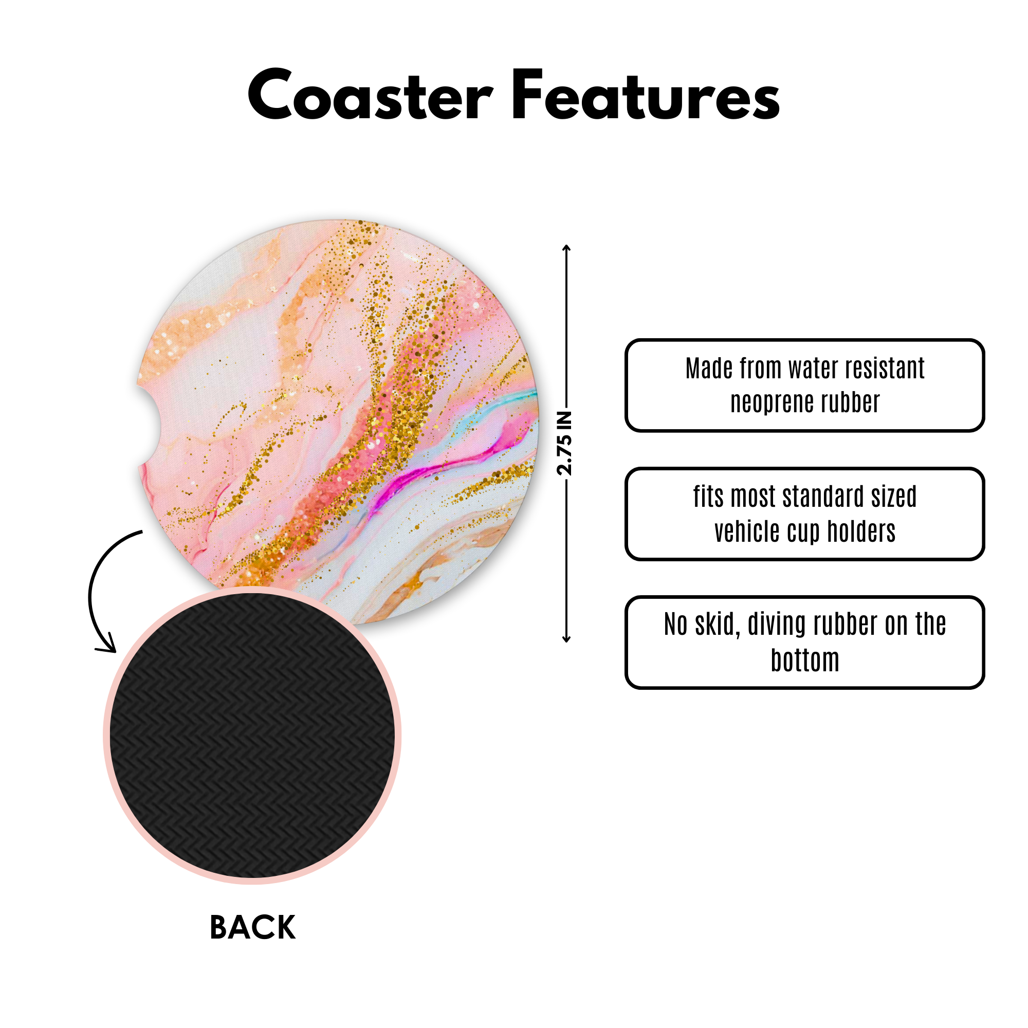 Opal Fantasy Cute Coasters