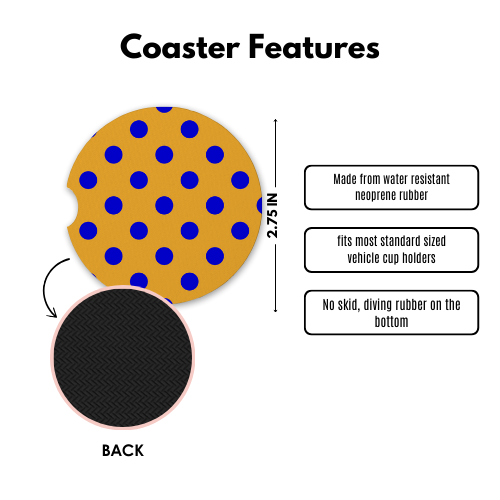 Dot Theory Cute Coasters