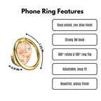 Antique Wildflower Phone Ring