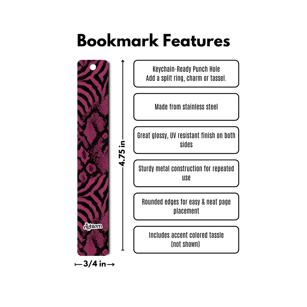 Untamed 3-Pk Bookmark Set