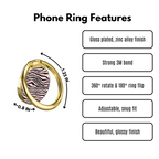 Saharan Stripe Phone Ring