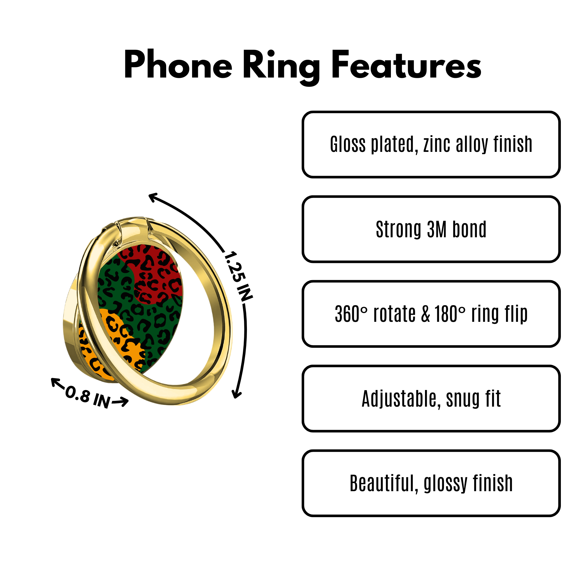 Leopard Reign Phone Ring