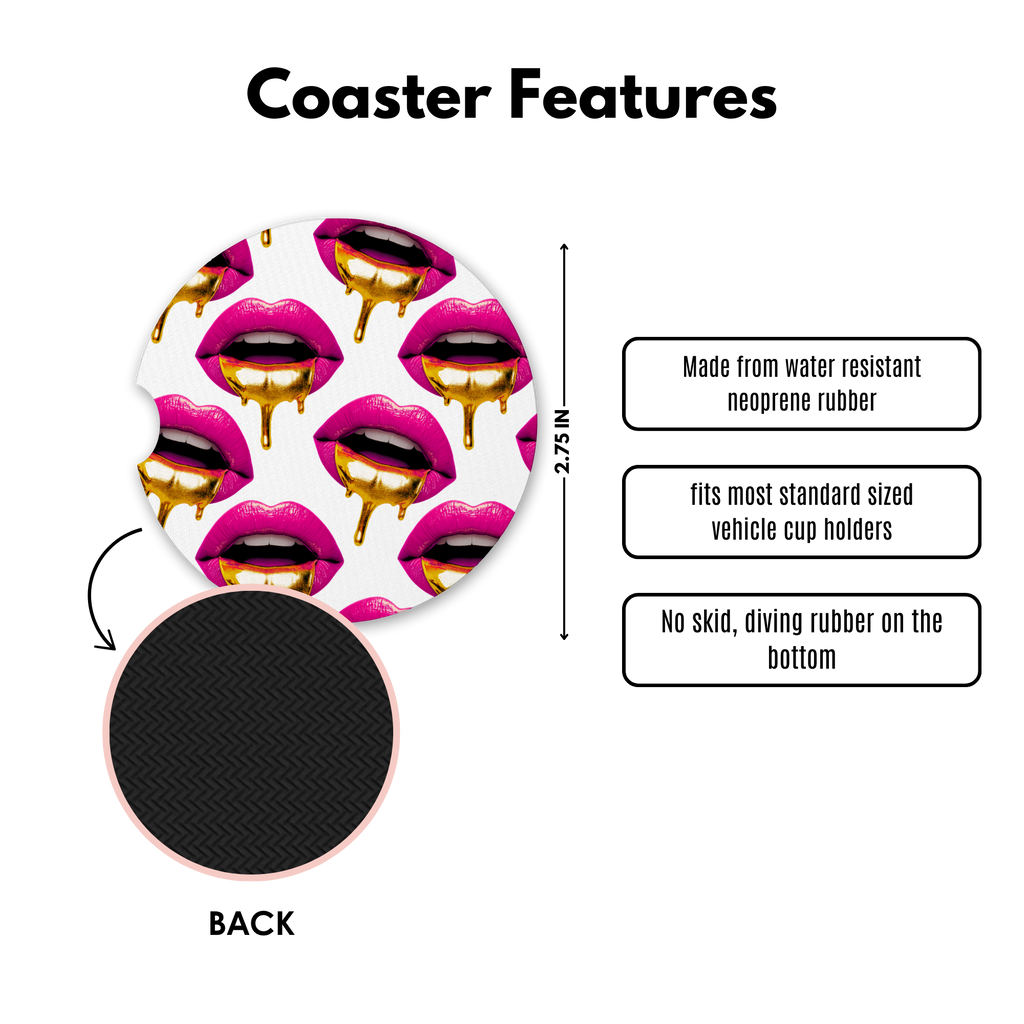 Ms. Pouty Cute Coasters