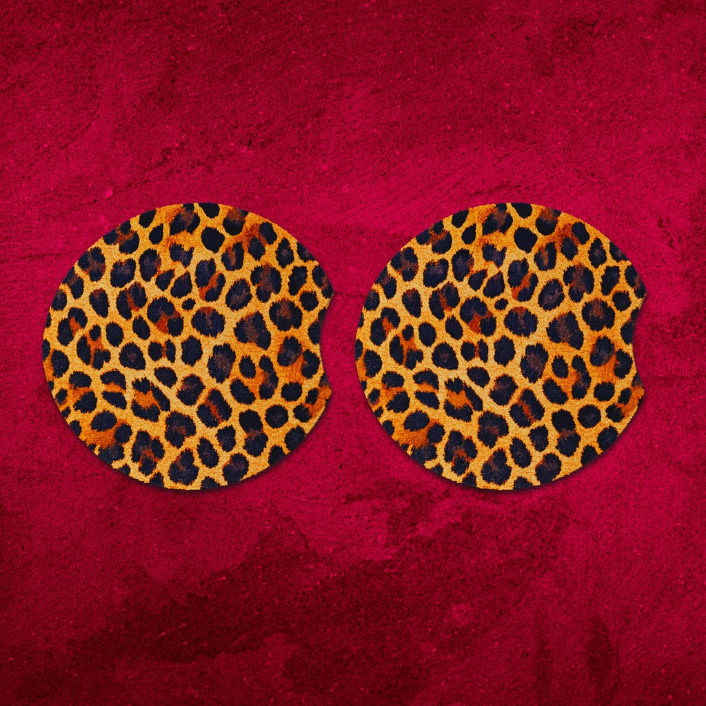 Lux Leopard Cute Coasters