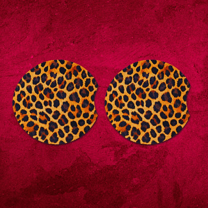 Lux Leopard Cute Coasters