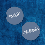 Not Really a Secret Cute Coasters