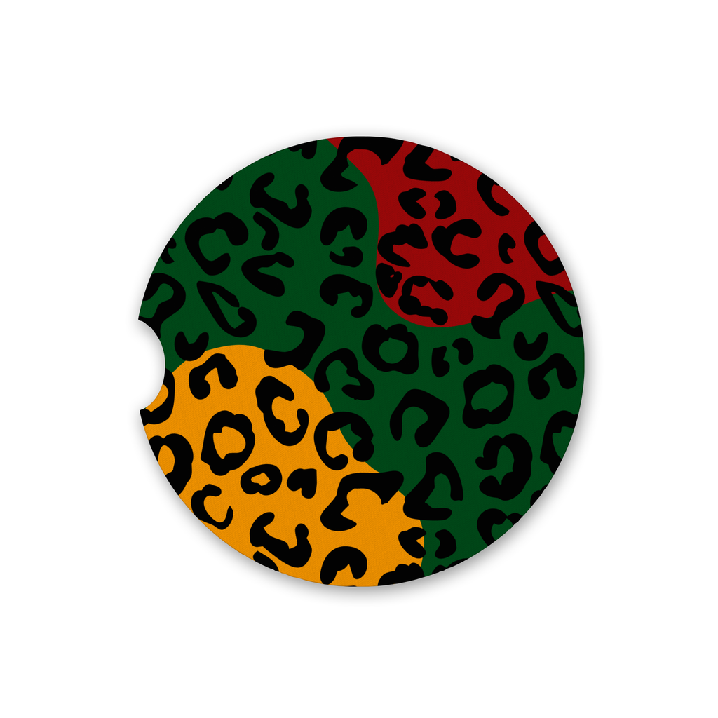 Leopard Reign Cute Coasters