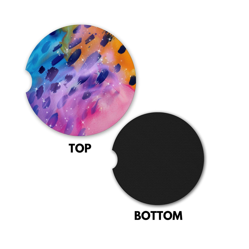 Nebula Glow Cute Coasters