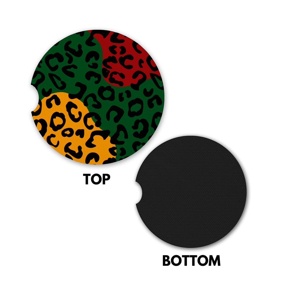 Leopard Reign Cute Coasters