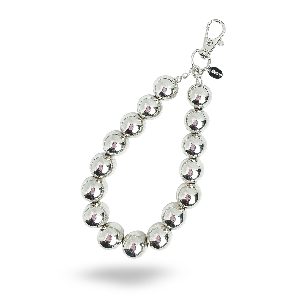 Jumbo Silver Diva Phone Charm