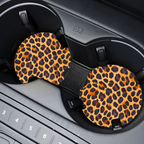 Lux Leopard Cute Coasters