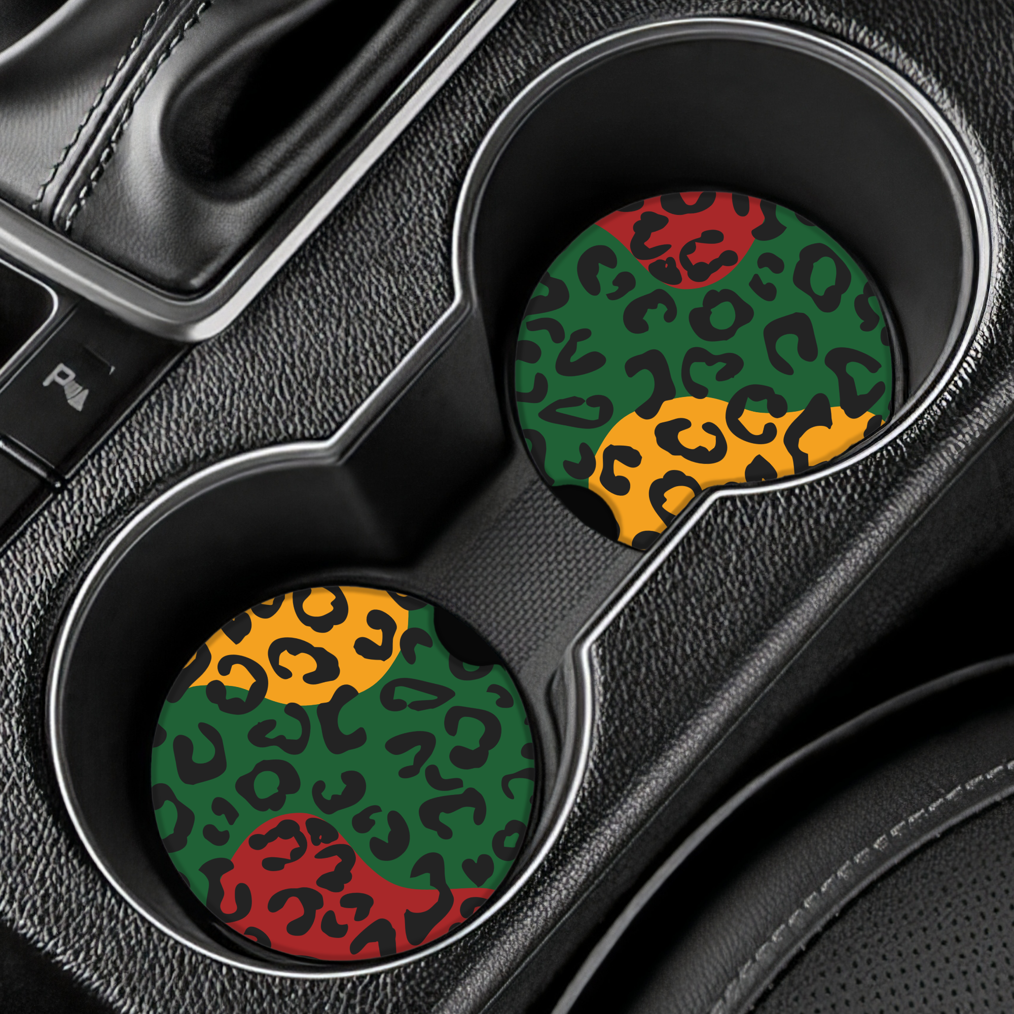 Leopard Reign Cute Coasters