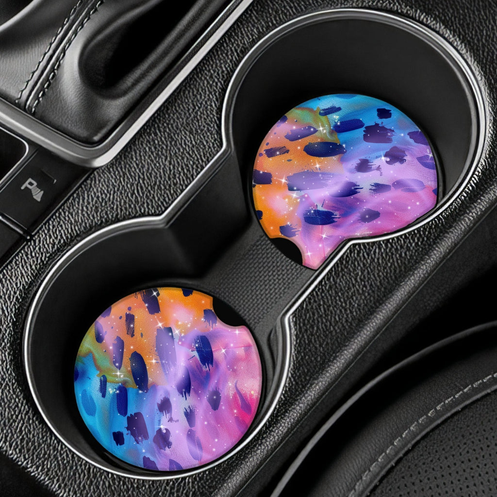 Nebula Glow Cute Coasters