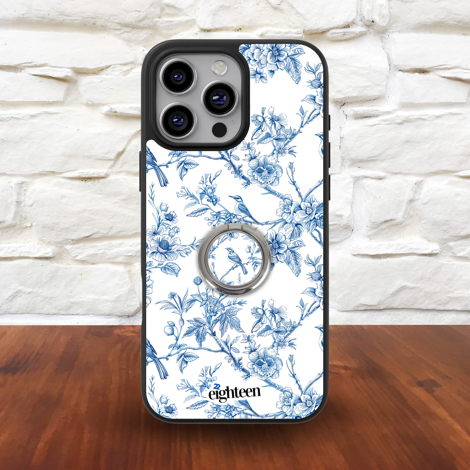 Porcelain Bird Phone Ring