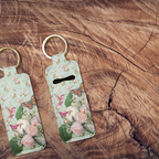Botanic Bliss Lip Balm Pouch Keychain