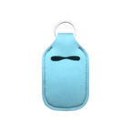 Solid Color Hand Sanitizer Keychain