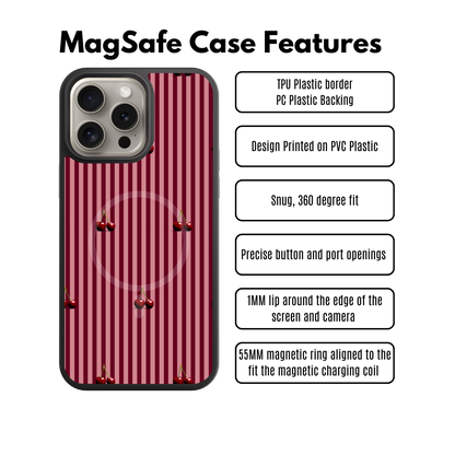 Dark Cherry MAGSAFE Flex Phone Case