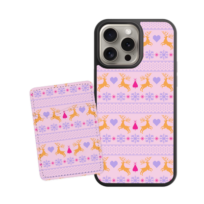 Christmas Sweater Case + Card Holder Bundle