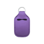 Solid Color Hand Sanitizer Keychain