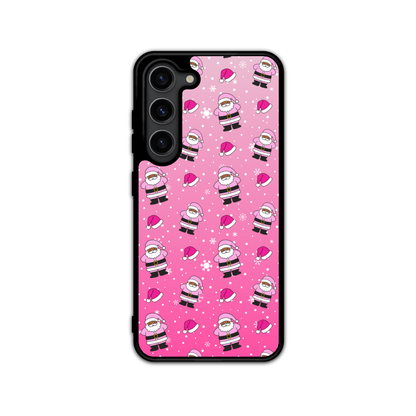 Pink Santa Flex Phone Case