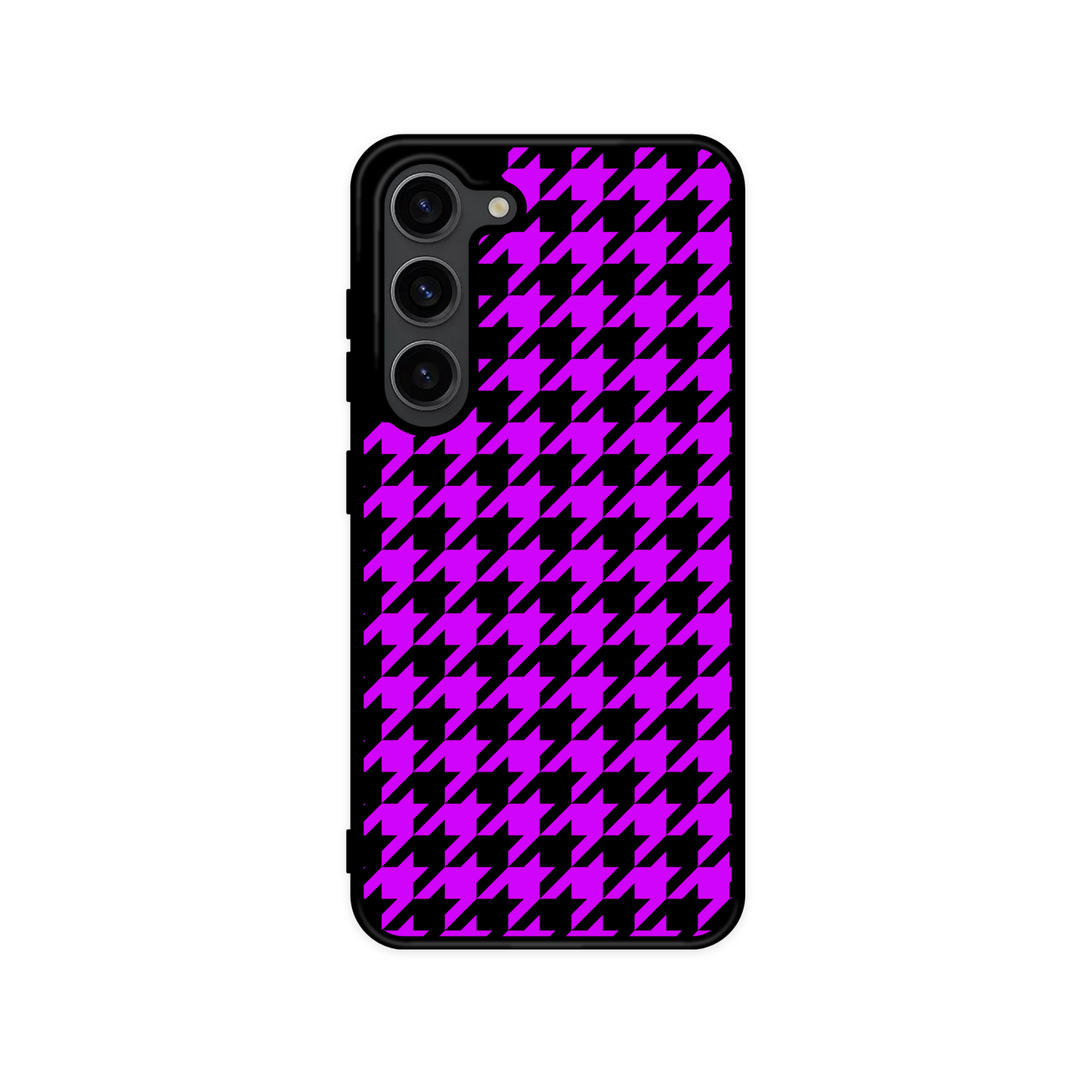 Neon Houndstooth Flex Phone Case