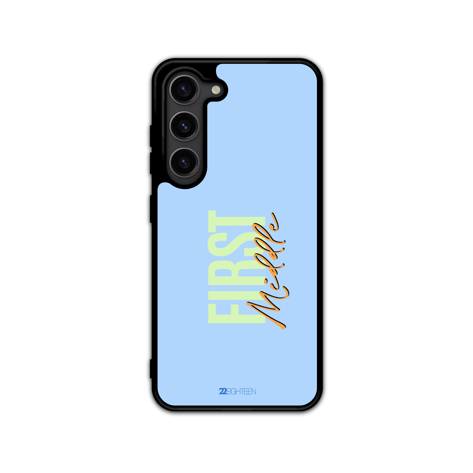 Custom Stack Name Flex Phone Case