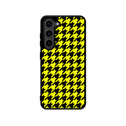 Neon Houndstooth Flex Phone Case