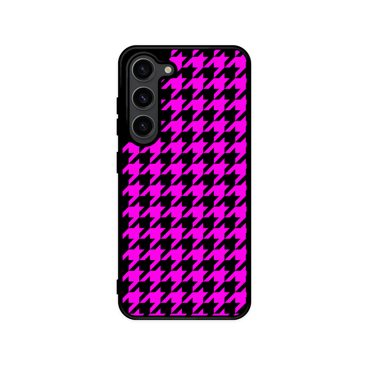 Neon Houndstooth Flex Phone Case