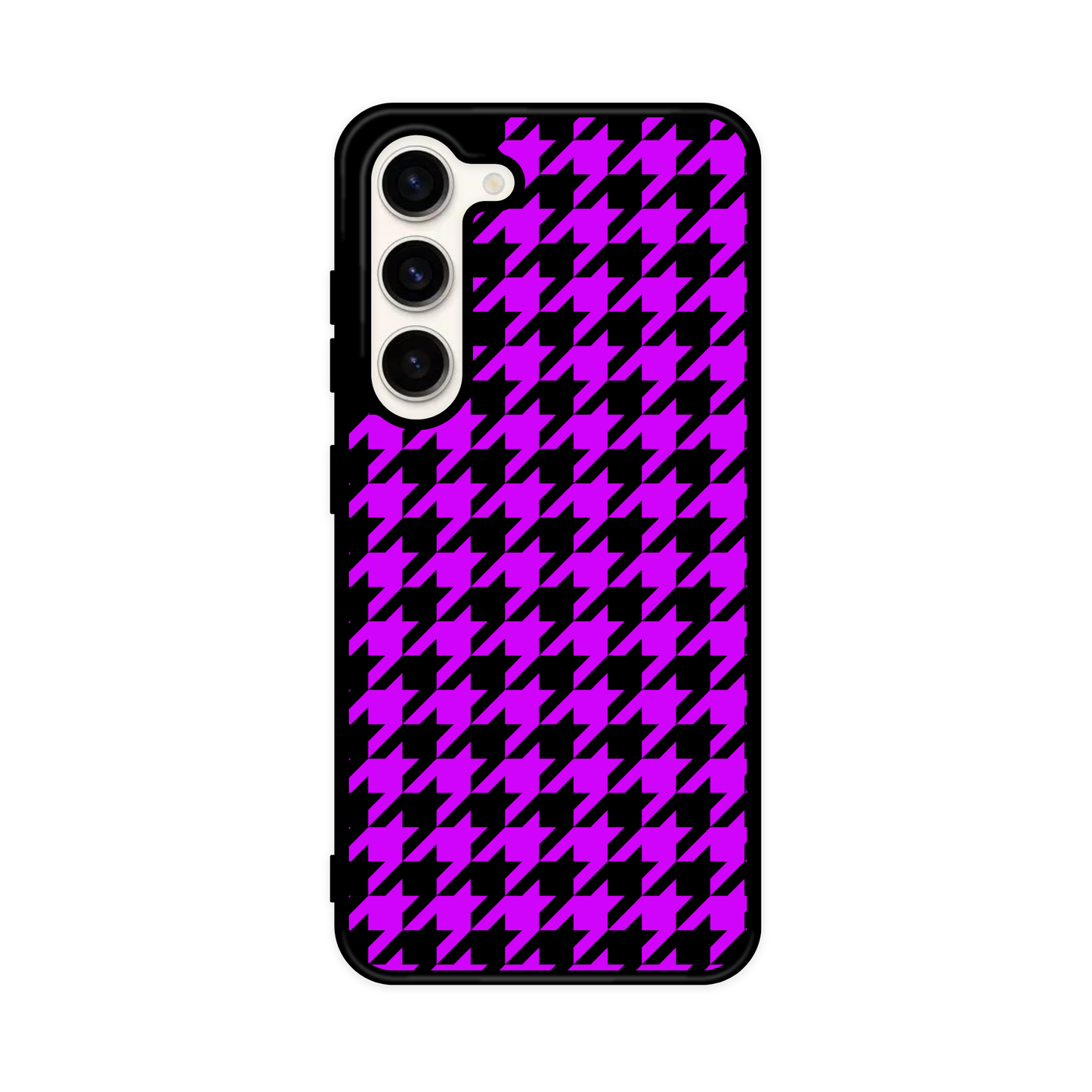 Neon Houndstooth Flex Phone Case