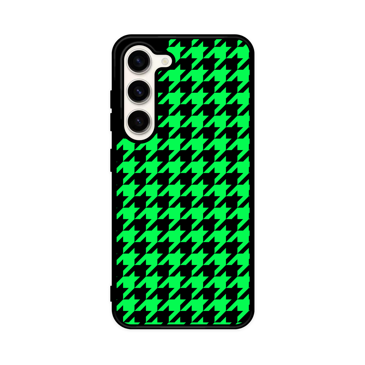 Neon Houndstooth Flex Phone Case