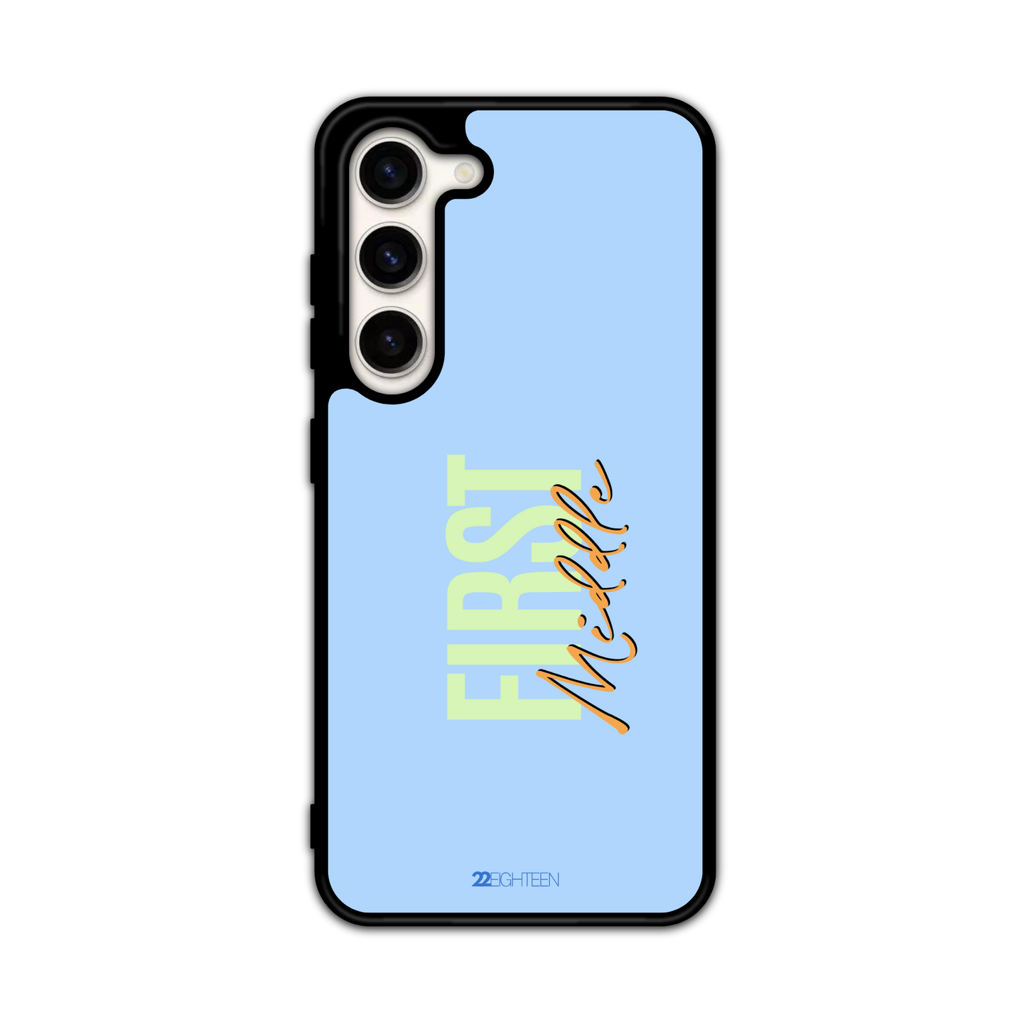 Custom Stack Name Flex Phone Case