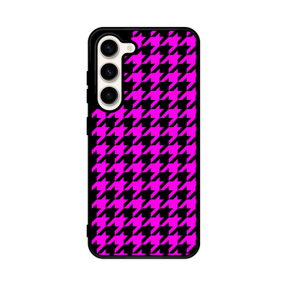 Neon Houndstooth Flex Phone Case