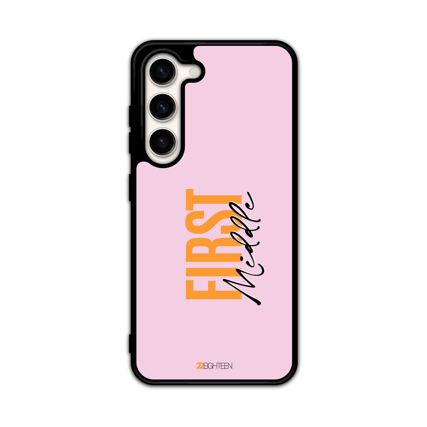 Custom Stack Name Flex Phone Case