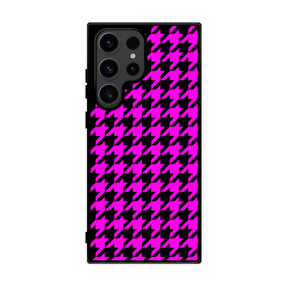 Neon Houndstooth Flex Phone Case