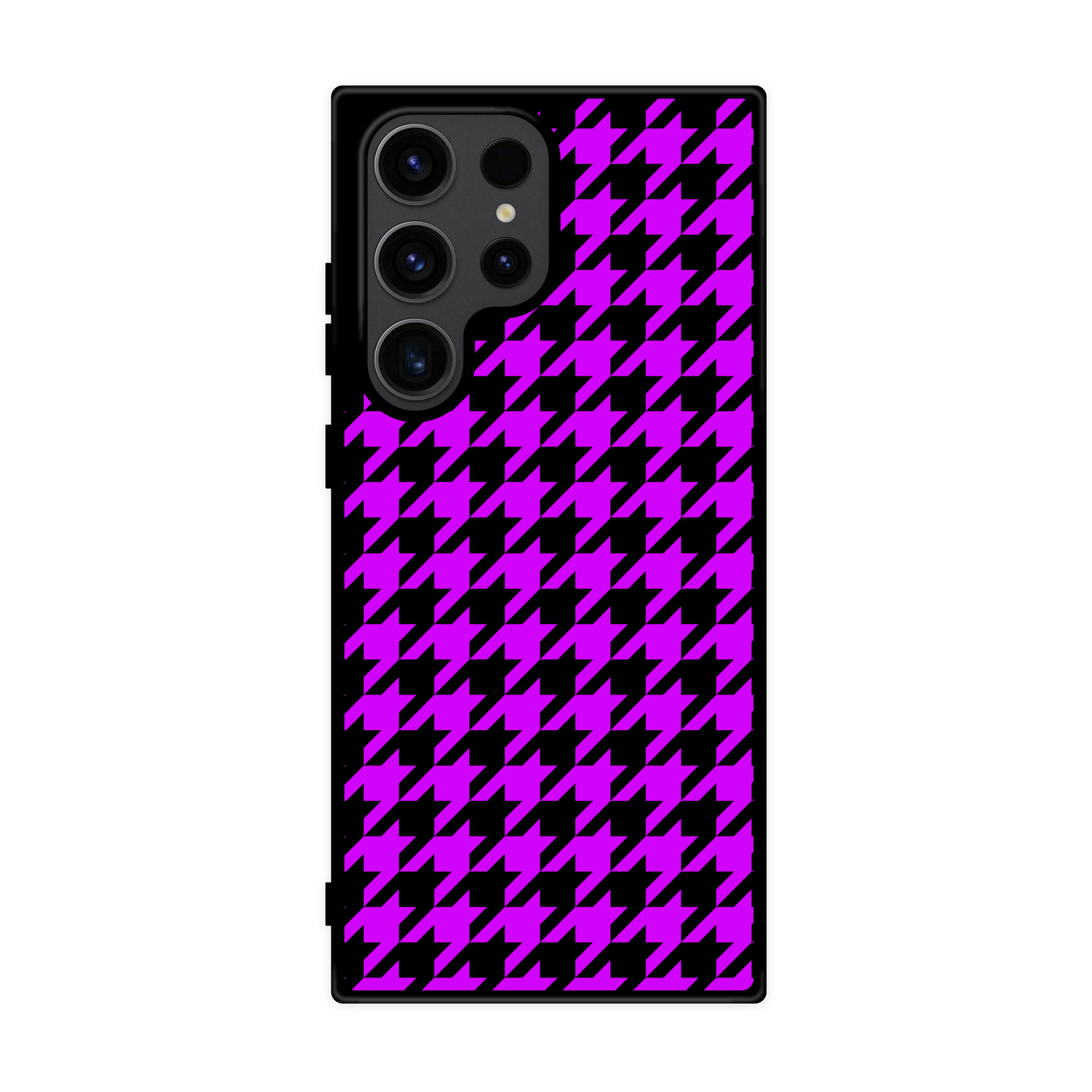 Neon Houndstooth Flex Phone Case