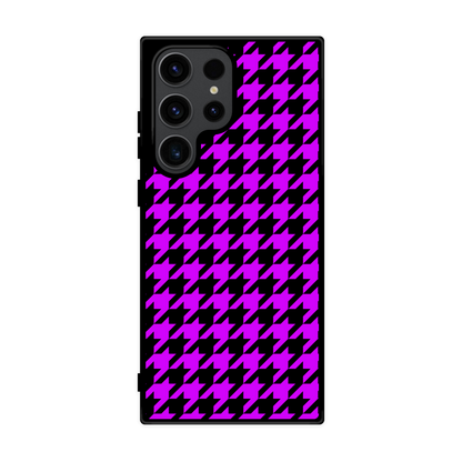 Neon Houndstooth Flex Phone Case