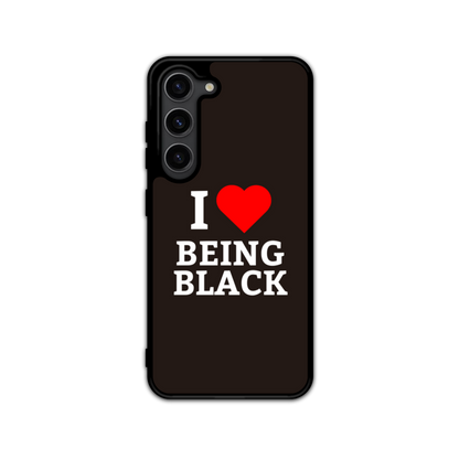 I HEART Being Black Flex Phone Case