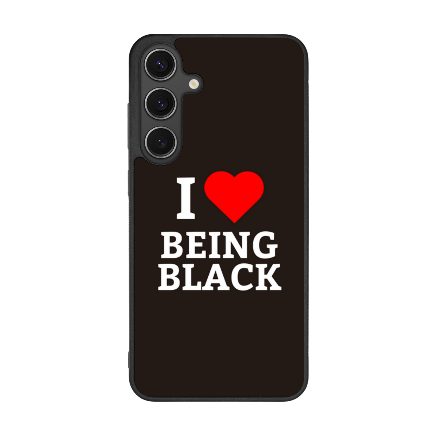 I HEART Being Black Flex Phone Case