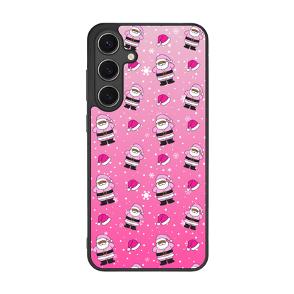 Pink Santa Flex Phone Case