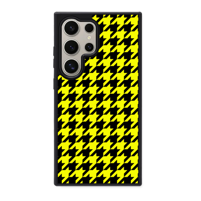 Neon Houndstooth Flex Phone Case