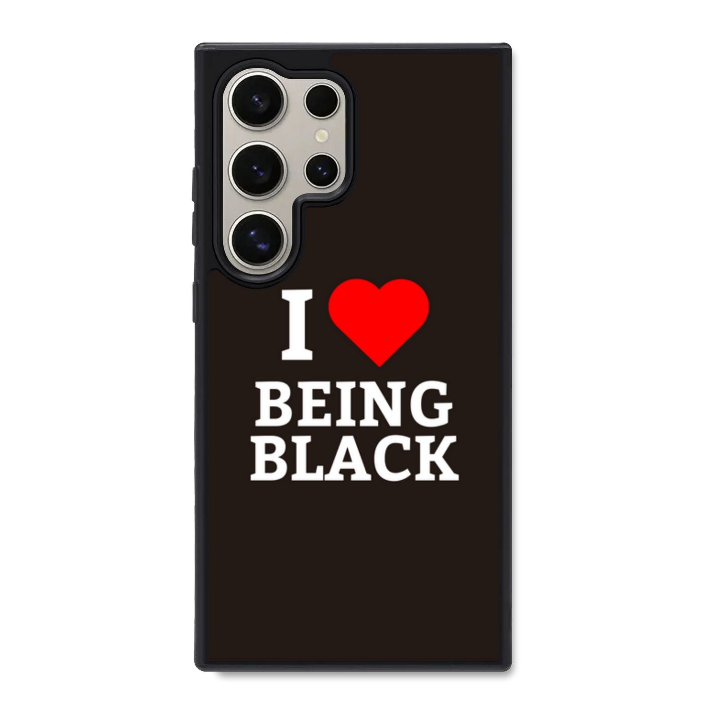 I HEART Being Black Flex Phone Case